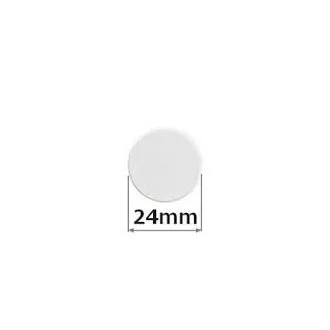 Mágnesek 24mm Ron 10db fehér kerek Mágnesek 24mm Ron 10db fehér kerek