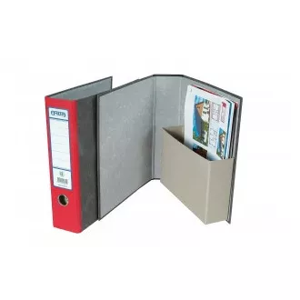 Levéltári iratgyűjtő zsebbel A4 7,5cm piros Levéltári iratgyűjtő zsebbel A4 7,5cm piros