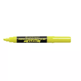 Highlighter Centropen 8542 Highlighter Flexi sárga ékvég 1-5mm