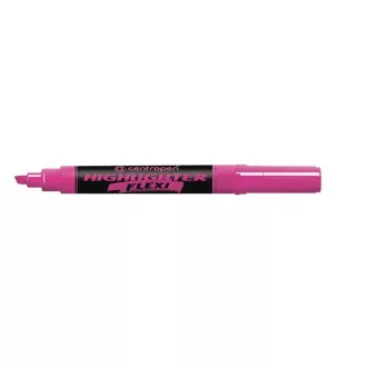 Highlighter Centropen 8542 Highlighter Flexi rózsaszín ékvég 1-5mm