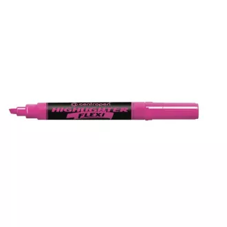 Highlighter Centropen 8542 Highlighter Flexi rózsaszín ékvég 1-5mm
