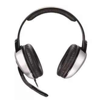 GENIUS fejhallgató HS-05A mikrofonnal, feltekerhető kábellel