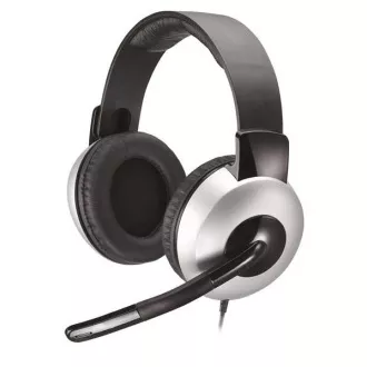 GENIUS fejhallgató HS-05A mikrofonnal, feltekerhető kábellel
