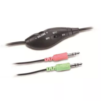 GENIUS fejhallgató HS-05A mikrofonnal, feltekerhető kábellel