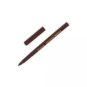 Marker Centropen 7550 barna hengeres hegy 1mm Marker Centropen 7550 barna hengeres hegy 1mm