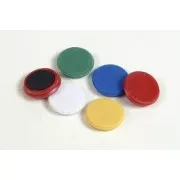 Mágnesek 32mm Ron 8db mix színek kerek