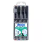 Centropen 4606/4 CD/DVD/BD jelölő 4 színű hengeres hegy 1mm