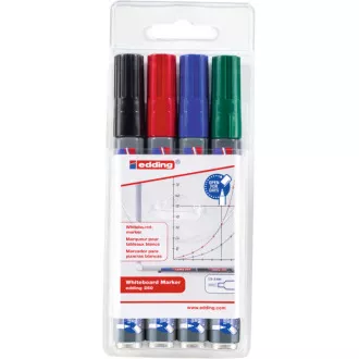 Edding 250/4 tábla filctoll 4 színű görgős filctoll 1,5-3mm újratölthető Edding 250/4 tábla filctoll 4 színű görgős filctoll 1,5-3mm újratölthető