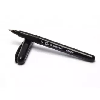 Marker Centropen 4616 F Liner CD / DVD / BD fekete 0,6 mm