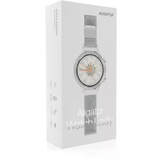 Watch Lady (M3), ezüst ALIGATOR
