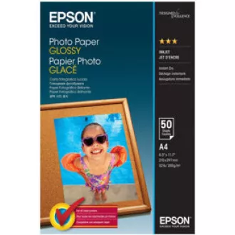 EPSON papír A4 - Fényes fotópapír A4 50 ív 50 lap