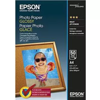 EPSON papír A4 - Fényes fotópapír A4 50 ív 50 lap