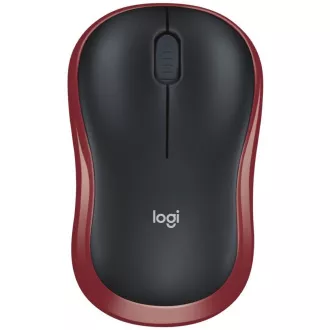 Logitech Wireless Mouse M185, piros
