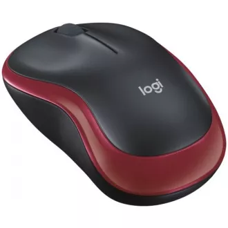 Logitech Wireless Mouse M185, piros