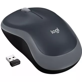 Logitech vezeték nélküli egér M185, USB dongle, szürke
