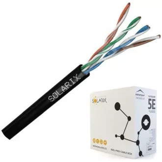 Solarix kültéri gél UTP, Cat5E, vezeték, PE, doboz 305m SXKD-5E-UTP-PEG