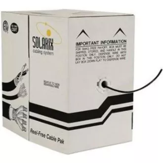 Solarix kültéri gél UTP, Cat5E, vezeték, PE, doboz 305m SXKD-5E-UTP-PEG