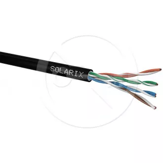 Solarix kültéri gél UTP, Cat5E, vezeték, PE, doboz 305m SXKD-5E-UTP-PEG