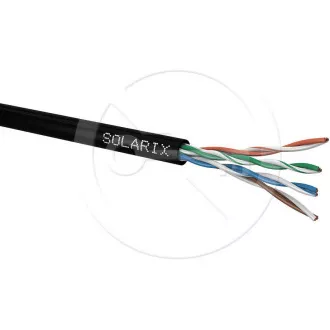 Solarix kültéri gél UTP, Cat5E, vezeték, PE, doboz 305m SXKD-5E-UTP-PEG
