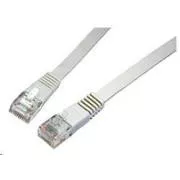 Solarix Patch kábel lapos CAT6 UTP LSOH 0, 5m szürke, nem szaggatható C6-111GY-0, 5MB