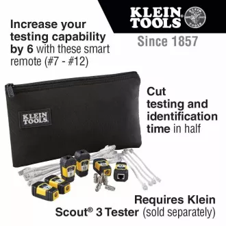 KLEIN TOOLS - Készlet a #7-12 térképezőkkel a VDV Scout® Pro 3 számára
