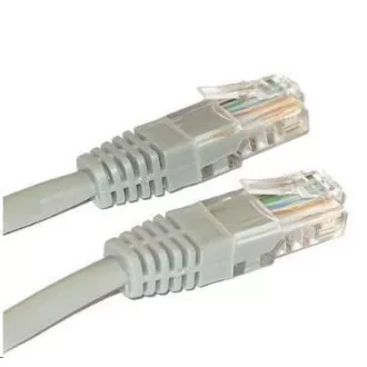 XtendLan patch kábel Cat6, UTP - 1, 5m, szürke