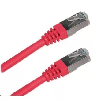 XtendLan patch kábel Cat5E, FTP - 3m, piros