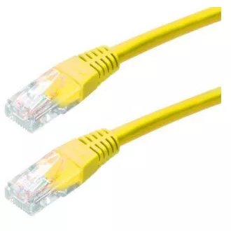 XtendLan patch kábel Cat5E, UTP - 2m, sárga