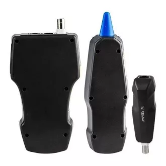 LAN kábel tesztelő TLCD8601S LCD kijelzővel, koax, Cat3/Cat5E/Cat6/Cat7, UTP/STP, USB, PoE, ping, szonda, anti-hurok védelemmel LAN kábel tesztelő TLCD8601S LCD kijelzővel, koax, Cat3/Cat5E/Cat6/Cat7, UTP/STP, USB, PoE, ping, szonda, anti-hurok védelemmel