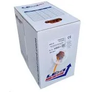 LEXI-Net Cat5E UTP-kábel, vezeték, LS0H B2ca-s1a, d0, a1, narancssárga, 305 m, doboz