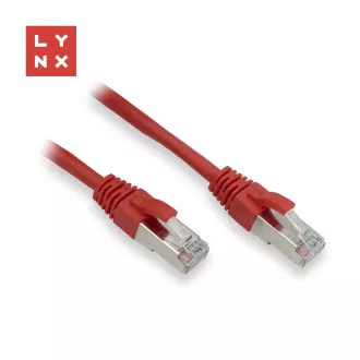 LYNX FTP patch kábel Cat5e PVC, CCA, 7m, piros, LYNX FTP patch kábel Cat5e PVC, CCA, 7m, piros LYNX FTP patch kábel Cat5e PVC, CCA, 7m, piros, LYNX FTP patch kábel Cat5e PVC, CCA, 7m, piros