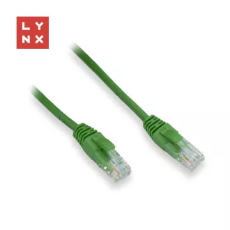 LYNX UTP patch kábel Cat5e, PVC, CCA, 0, 5m, zöld (10db csomagban) LYNX UTP patch kábel Cat5e, PVC, CCA, 0, 5m, zöld (10db csomagban)