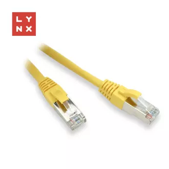 LYNX FTP patch kábel Cat5e PVC, CCA, 0, 3m, sárga (10db csomagban) LYNX FTP patch kábel Cat5e PVC, CCA, 0, 3m, sárga (10db csomagban)