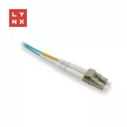 LYNX duplex patch kábel MM, OM3, LC/LC, 50/125µm, 15m