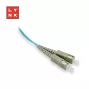 LYNX duplex patch kábel MM, OM3, SC/SC, 50/125µm, 5m