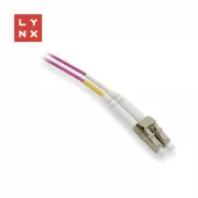 LYNX duplex patch kábel MM, OM4, LC/LC, 50/125µm, 2m