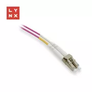LYNX duplex patch kábel MM, OM4, LC/LC, 50/125µm, 3m