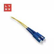 LYNX duplex patch kábel SM, OS2, SC/SC, 9/125µm, 2m