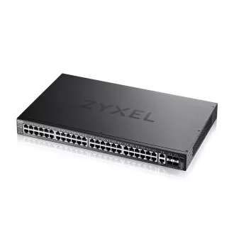 Zyxel XGS2220-54, L3 hozzáférési switch, 48x1G RJ45 2x10mG RJ45, 4x10G SFP  Uplink, 1 év NebulaFlex Pro szolgáltatással együtt