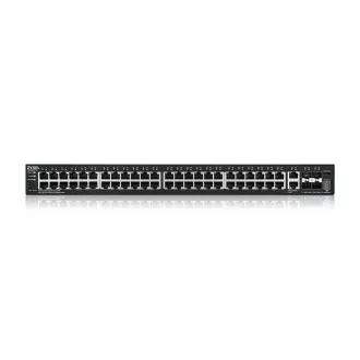 Zyxel XGS2220-54, L3 hozzáférési switch, 48x1G RJ45 2x10mG RJ45, 4x10G SFP  Uplink, 1 év NebulaFlex Pro szolgáltatással együtt