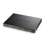 Zyxel XGS2220-54FP, L3 Access Switch, 960W PoE, 40xPoE /10xPoE  , 48x1G RJ45 2x10mG RJ45, 4x10G SFP  Uplink, incl. 1 év.