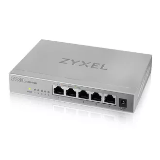 Zyxel XMG-105 5 portos, 2, 5G   1 SFP  MultiGig felügyelet nélküli asztali kapcsoló