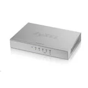 Zyxel GS-105B V5 5 portos MINI asztali Gigabit Ethernet switch - fém ház