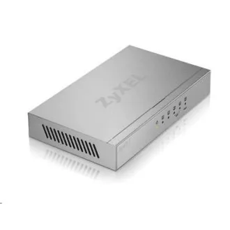 Zyxel GS-105B V5 5 portos MINI asztali Gigabit Ethernet switch - fém ház