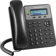 Grandstream GXP1615 [VoIP telefon - 1x SIP fiók, HD hang, 3 softkey, switch 2xLAN 10/100Mbps, PoE]