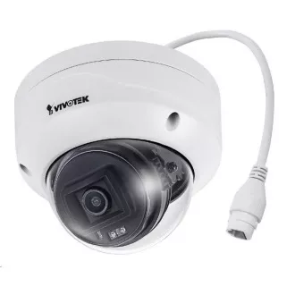 Vivotek FD9380-HF3, 5Mpix, 20sn/s, H.265, 3.6mm (76°), PoE, Smart IR, WDR 120dB, MicroSDXC, antivandalizmus, IP66