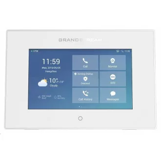 Grandstream GSC3570 SIP kaputelefon és vezérlőállomás, Wifi, Bluetooth, fehér színben