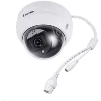 Vivotek FD9369, 2Mpix, 30sn/s, H.265, 2.8mm (116°) 2 tengelyes zár, IR 30m, Smart MD, audio, MicroSDXC, antivandalizmus, IP66