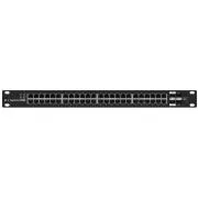 UBNT EdgeSwitch ES-48-500W [70Gbps, 500W, aktív (802.3af/at) és passzív (24V) PoE, 2xSFP, 2xSFP , L2/L3]