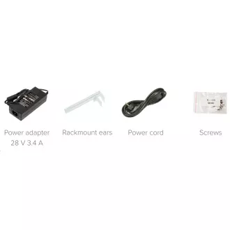MikroTik Cloud Router Switch CRS112-8P-4S-IN, 400MHz CPU, 128MB RAM, 8xLAN, PoE max. 67W, 4xSFP slot, incl. L5 licenc